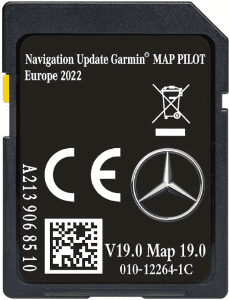 Mercedes 2022/2023 Garmin Map Pilot SD Card Update (A2139068520)